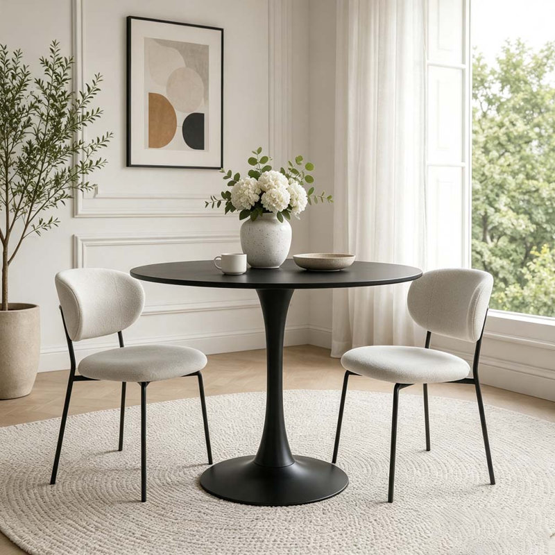 Table de salle à manger moderne, Black 1