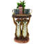 Table d'appoint sculpturale suricate