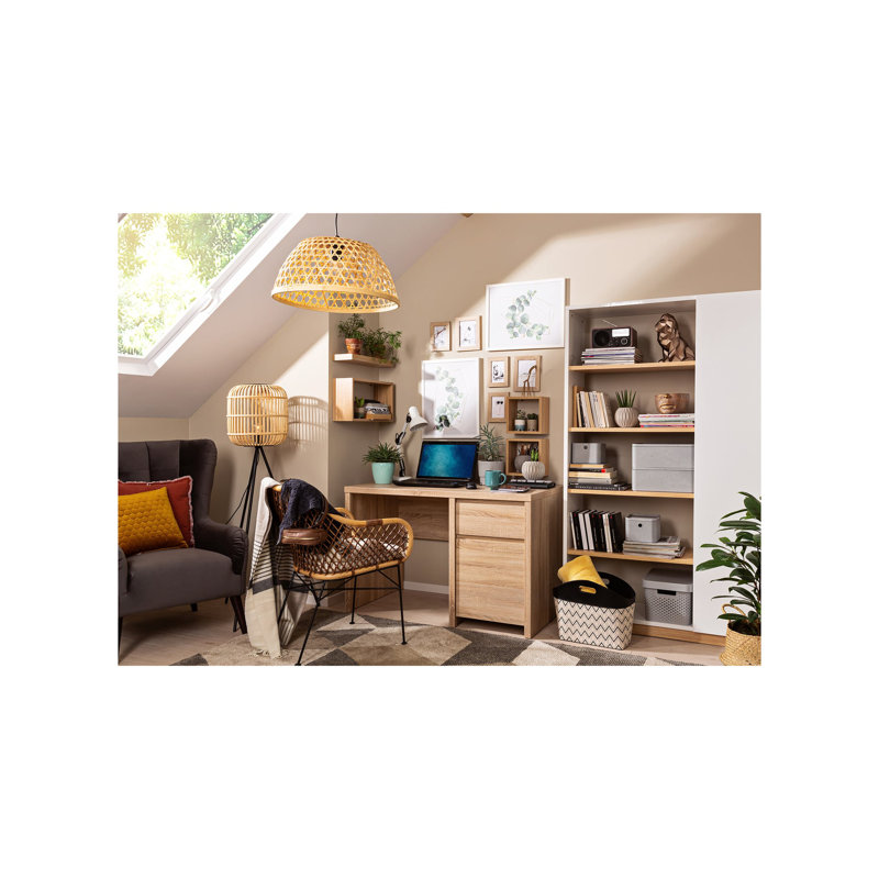 Kaspian Writing Desk, Oak Sonoma