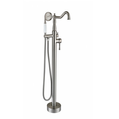 Freestanding Tub Filler with Diverter