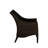 Athena Plus Woven Lounge - Black Walnut-48143495