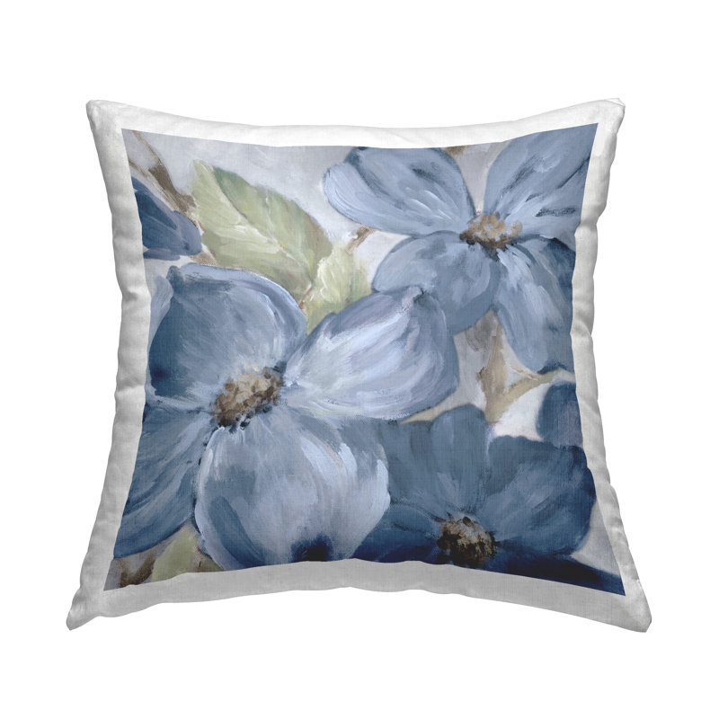 Floral Throw Pillow