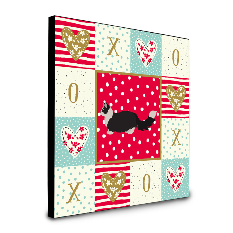 Panneau mural d’art chat Reginia, Reginia Black Napoleon