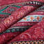 Couverture de canapé HoneiLife en coton rouge bohémien 60 po x 78 po-126100111
