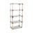 Newnam 66" Felix Acrylic Bookshelf/Kd