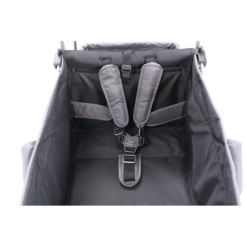 Sacs et rangement pour chariot multifonction Bebepram, Gris