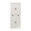Armoire de rangement 71 po avec 4 portes
