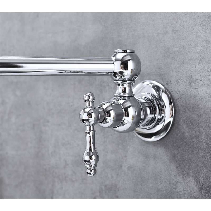 Wall Mount Folding Kitchen Pot Filler Faucet