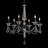 Verona 6 - Light Dimmable Classic / Traditional Chandelier-87285567