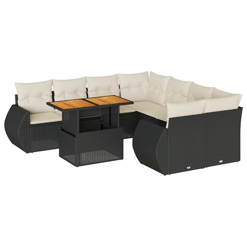 Ensemble de canapé de jardin Vidaxl