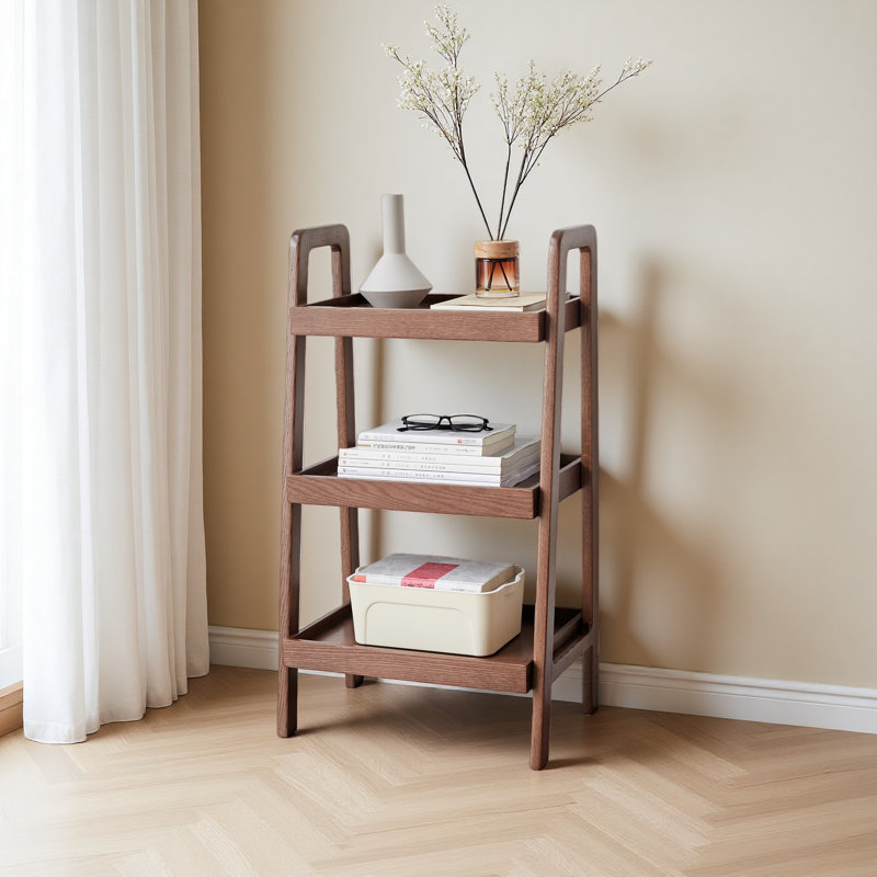 Banc de rangement, range-chaussures en bois de hêtre à 3 niveaux pour le vestibule, rangement de qualité supérieure pour la salle de bain et le salon