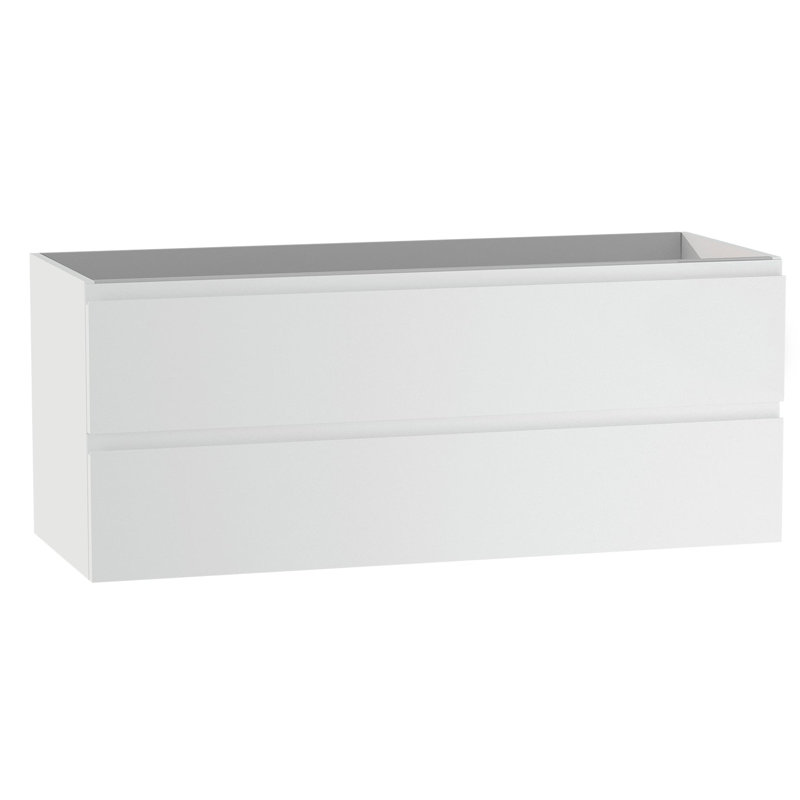 Meuble-lavabo simple DAX Pasadena, Blanc mat