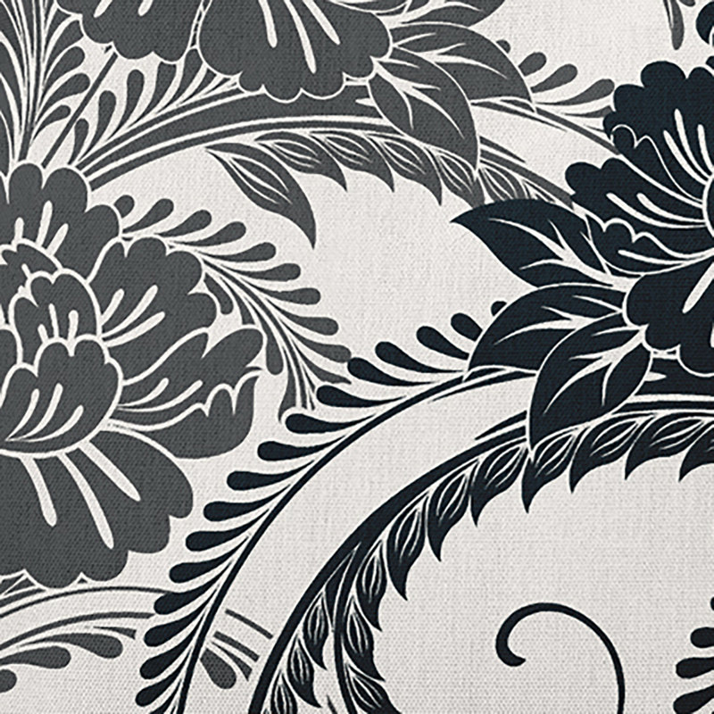 Housse de coussin décoratif en polyester par E by Design, Noir, 20 po x 20 po