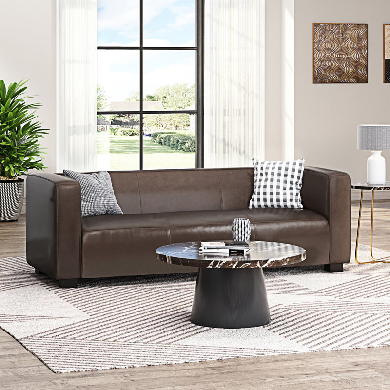3 SEATER SOFA, Dark Brown