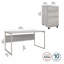 Bureau et piédestal mobile à 3 tiroirs-70328107-70328108