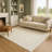 Premium Machine Washable Dockside AMF1814 HoHoHo Snowy Christmas Rug-184788663