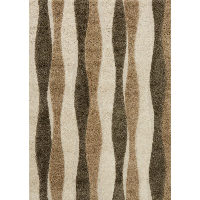 Menoken Performance Abstract Indoor Rug, Rectangle 3'10" x 5'7"