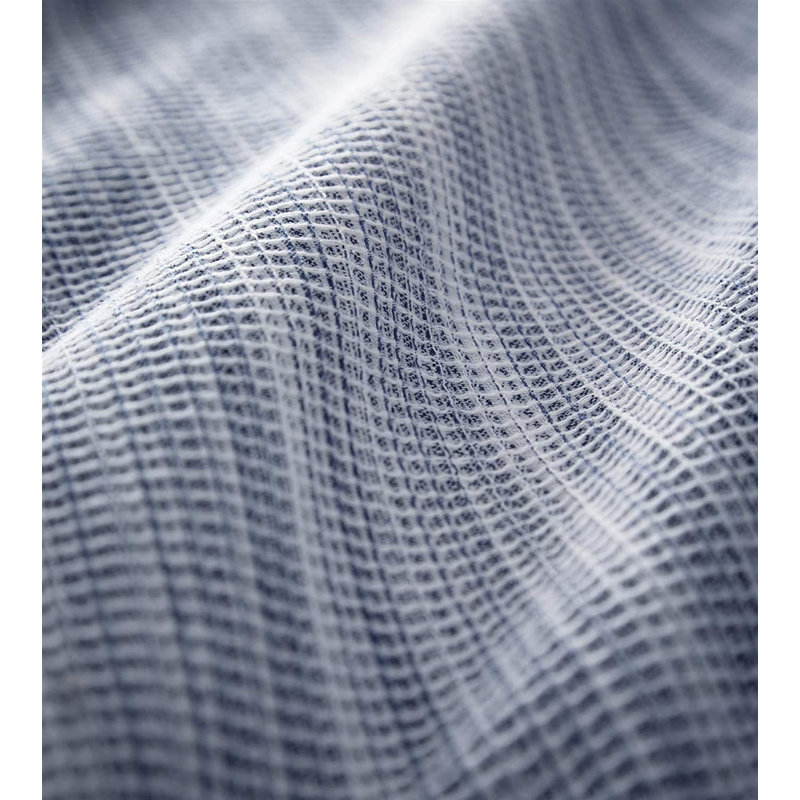 Blue Cotton 144 TC Duvet Cover Set, 200 x 200cm Duvet Cover + 2 Standard Pillowcases