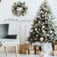 American Design Christmas avec lumières chaudes et pin 20 pouces