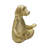 Meditating Dog Figurine - Polyresin Decorative Accent with Textured Detail-565738207