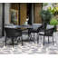 Ocean Wicker Patio Dining Armchair with Cushion-66423442-55841098