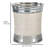 Fantasy Steel Open Waste Basket - 2 Gallons