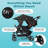 Gaggle Foldable Multi-Child Stroller with Storage-71022915