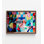 Reproduction d'art urbain urbain, scène de rue colorée, flèche audacieuse