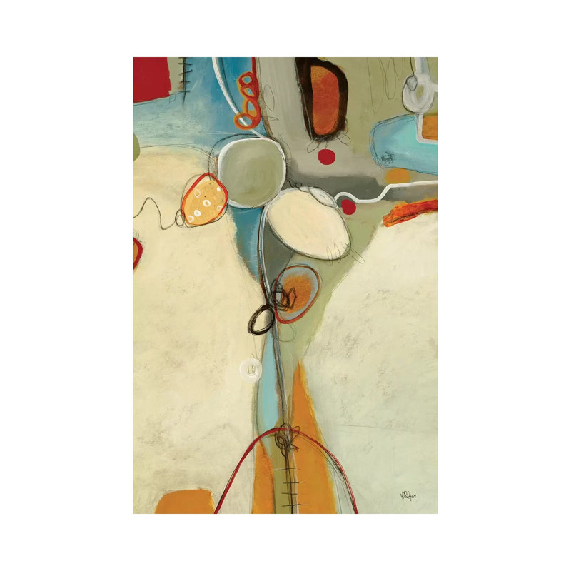 Lisa Ridgers - Wrapped Canvas Painting, 30.48cm H x 20.32cm x W 1.91cm D