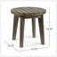 Table d'appoint d'extérieur en bois-1358353767