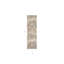 Tapis de couloir oriental ivoire 8 'Dhurrie