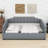 Upholstered Daybed Frame with Under-Bed Storage