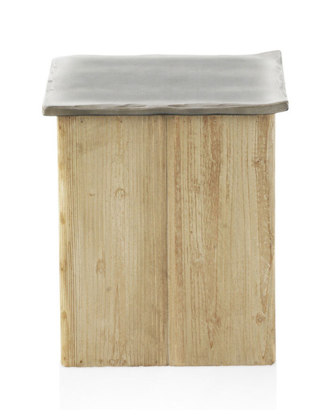 Manufactured Wood Accent Stool
