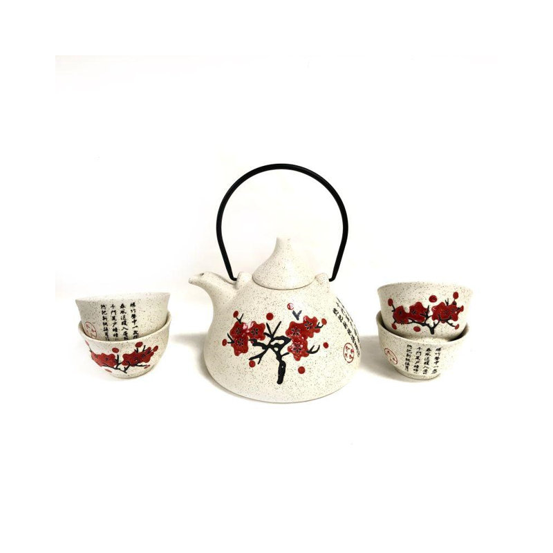 Ensemble de thé en porcelaine de porcelaine pour 4 personnes Gotha