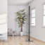 Arbre à chat, tour d'escalade du sol au plafond avec poteaux à griffes recouverts de sisal Centre d'activité naturel pour arbre à chat pour chat-412594832-412594833
