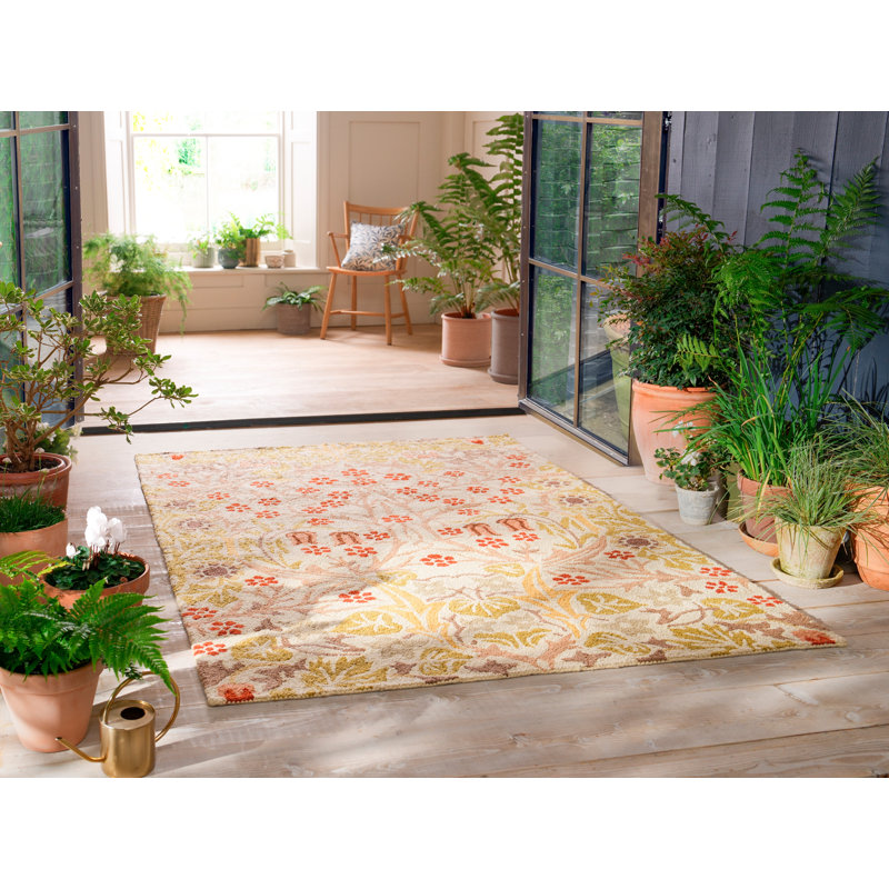 Blackthorn Hand Tufted Floral Area Rug, Rectangle 8'2" x 11'6"