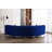 Velvet Curved Sectional Symmetrical