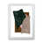 White Framed