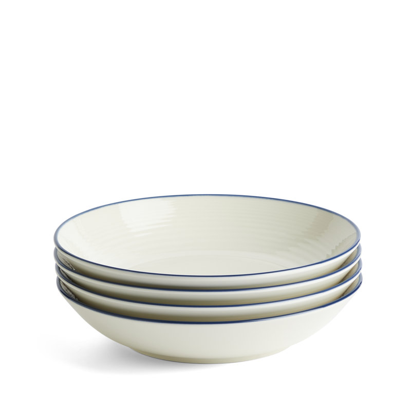 Gordon Ramsay Maze Line Pasta Bowl 9.5" Set of 4