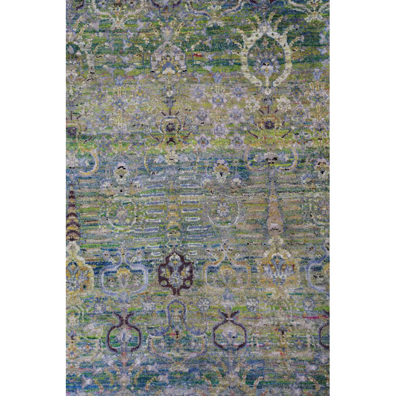 Silk Treasures One-of-a-Kind Runner 3' X 8'9" Area Rug