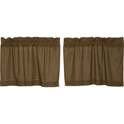 Rideau de café en coton 36 po Annabelle