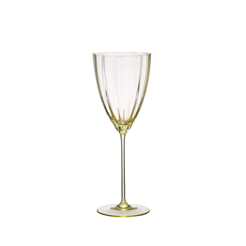 Luna Wine Glass, Citrine