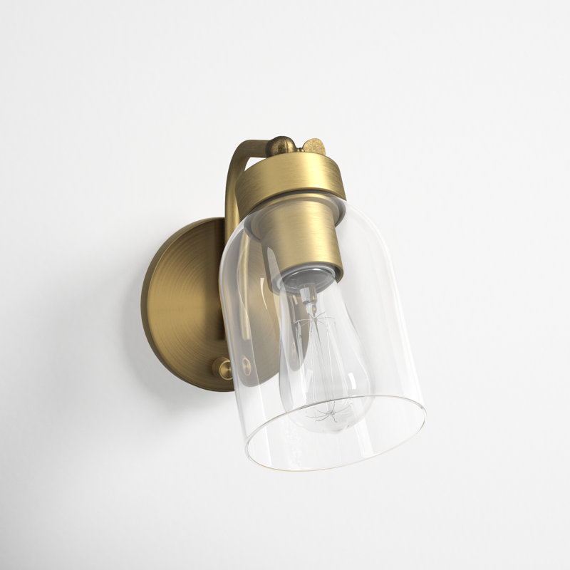 Gemma Armed Sconce, Gold