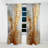 Golden Gleam II - Modern Velvet Curtain - Room Darkening - 1 Panel-107831835