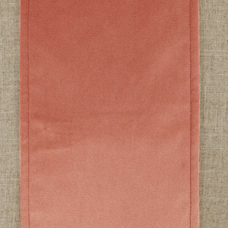 Jefferson Band Throw Pillow, Blush, Square 24"