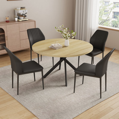 Kalsey Round 45.3'' Restaurant Dining Set