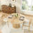 43.3'' Round Pedestal Dining Table-2129888154