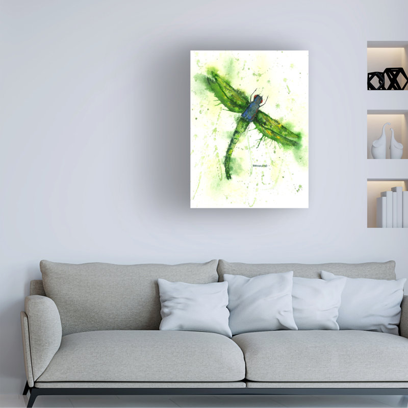 Art sur toile par Dave Bartholet, H 14 po x l 19 po