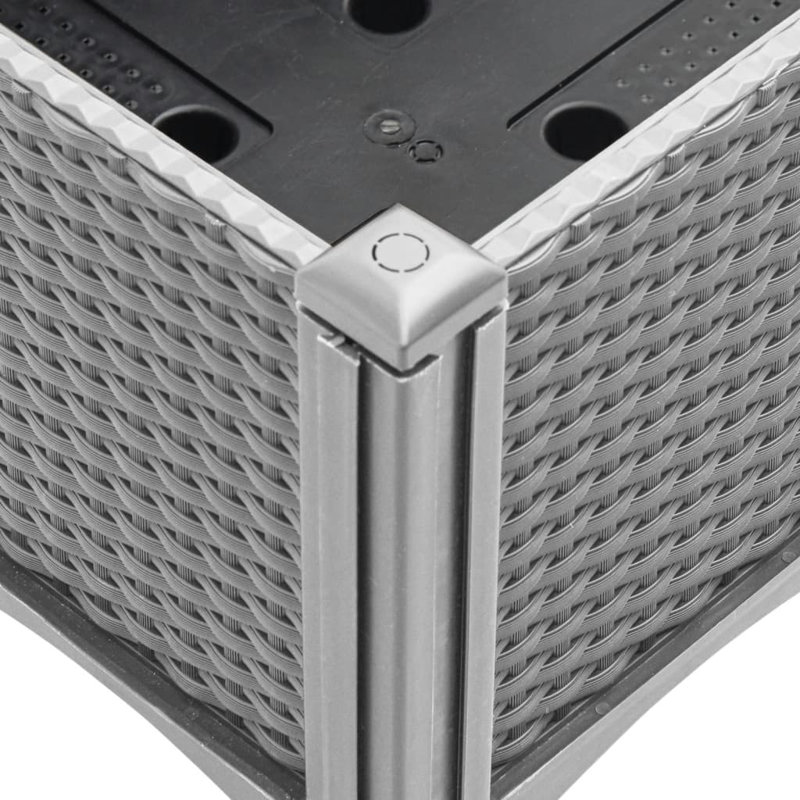 Breckon Planter Box, Light Grey, 55.9'' H X 47'' W X 63'' D