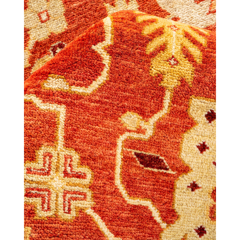 Urda One-of-a-Kind 5' 10" X 8' 9" Hand Knotted Area Rug
